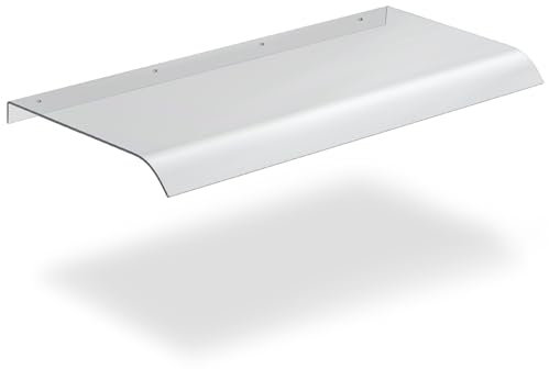 DKIEI Door Canopy, Outdoor Rain Canopy, Front Door Canopy Waterproof, Porch Canopy Awning for Window, Patio, Roof Cover, UV Protection, 50 x 100cm