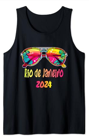 Rio de Janeiro 2024 Sonnenbrille Outfit Rio de Janeiro Tank Top