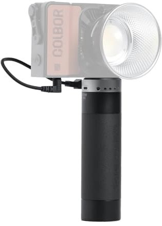 COLBOR PG99 98WH Battery Grip with 1/4 Inch Screw D-Tap Type-C Interface Built-in Battery Power Supply for CL60 CL100 W60 W100 Video Light