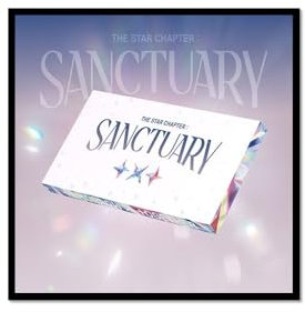 TXT The Star Chapter: SANCTUARY 7th Mini Album ANGEL Ver with Tracking TOMORROW X TOGETHER (TAEHYUN Ver.)