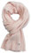 Tommy Hilfiger Strickschal Schal Cotton Cashmere Scarf Rosa Baumwolle Kaschmir