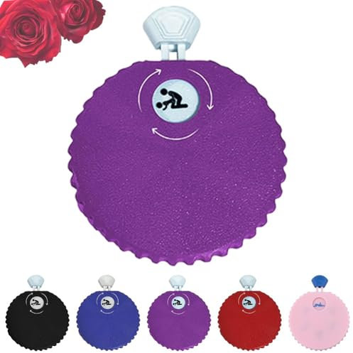 Mlthcig Gioco di Roulette per Coppie, Dadi Intimi per Serate Romantiche, Giocattolo per Adulti Stampato in 3D, Selettore Posizioni Divertente per Aumentare la Connessione(Purple)