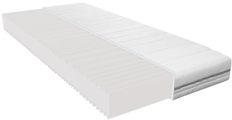 BeCo Matratze Comfort Plus / 140 x 200 cm / H3 & H4 / 18 cm/Kaltschaum / 2 Härtegrade in 1 Matratze/Ergonomische 7 Zonen/Made in Germany/schadstoffgeprüft