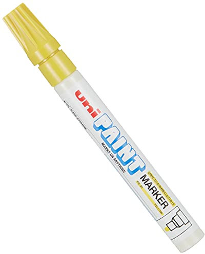 Uni Paint PX-20 Medium Tip Yellow Single Paint Marker