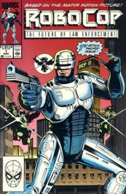 Robocop Issue 1 March 1990  Combat Zone Detriot Steel Vs NY Slam by Alan Grant