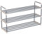 WOLTU Schuhregal 3 Schicht für 12-15 Paar Schuhe, Schuhständer Schuhablage für Flur, Wohnzimmer, Schlafzimmer Beige+Grau, 92 x 30 x 54 cm