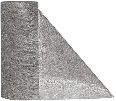 jb® 20m Tischband Tischläufer Tischvlies Vlies Vliesband Kommunion Konfirmation Tischdeko Band Dekostoff Deko Breite 23cm (Silber)