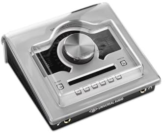 Decksaver Cover for Universal Audio Apollo Twin - Super-Durable Polycarbonate Protective lid in Smoked Clear Colour, Made in The UK - The Producers' Choice for Unbeatable Protection