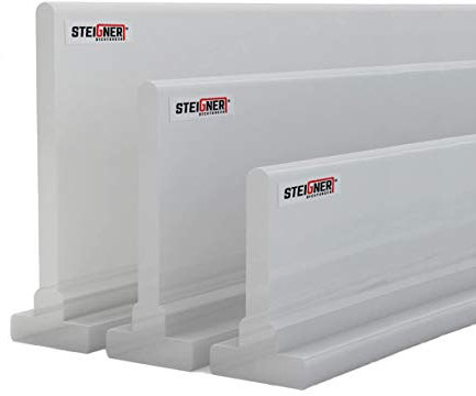 STEIGNER Joint de douche 80cm SDD02–T-18 transparent – joint en silicone pour la protection contre les fuites d'eau