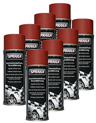 KWASNY 8x 300 058 AUTO-K SPRAILA Korrosionsschutz-Grundierung 400ml