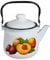 Emaille Teekanne Kaffeekanne 2,5 Liter/Retro Nostalgie Geschirr