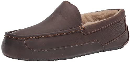 UGG Herren Ascot Hausschuh, Hellbraun, 44 EU