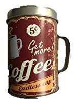 Kakao KAKAOSTREUER NEU MIT HENKEL Gewürzstreuer Zuckerstreuer Puderzuckerstreuer Puderzucker Streuer Schokostreuer Streuer II