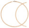 MATERIA Rosegold Kette Collier Damen - Tondakette Halsreif 45 cm Halskette Frauen 925 Silber vergoldet inkl. Etui CO-20