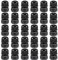Gebildet Cable Gland, PG11 Plastic IP68 Waterproof Adjustable 5.0-10mm Cable Gland Joint with Gaskets, M18*1.5 Wire Connector, Wire Protector (Pack of 30, Black)