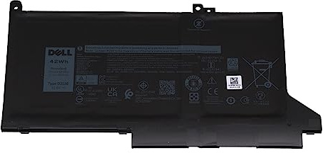DJ1J0 Original Dell Batterie 42Wh pour Latitude 12 (7280), Latitude 7480