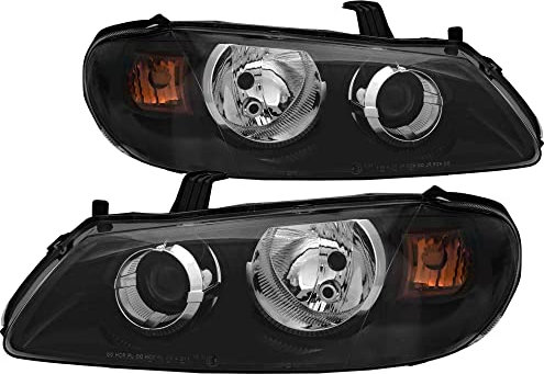 Halogen Scheinwerfer Set für Almera N16 08.02-> H7/H7 ohne Motor