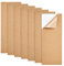 BENECREAT 7 Blatt 35x14 cm Selbstklebende Korkplatten Korkfliesen 1 mm Dicke Korkmatten Für Untersetzer Und Heimwerker