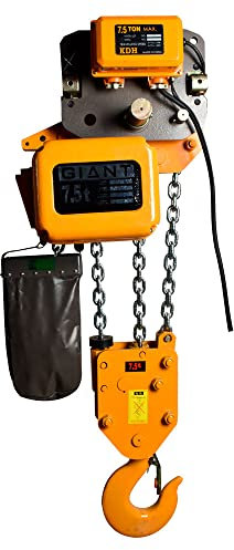 Elektrokettenzug IP55 mit Laufkatze HHBDII, 1000 kg 12 m 380V