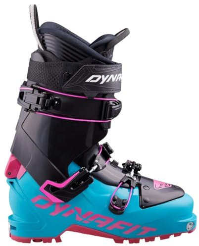 DYNAFIT Damen Seven Summits Tourenskischuhe, ocean-flamingo, 27.5