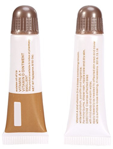 10-teiliges Tattoo Aftercare Creme Set, Permanent Make-up Tattoo Reparatur Nachsorge Wiederherstellung Vitamin A&D Salbe Creme Gel A D Lippensalbe, Permanent Make-up Nachsorge A&D Salbe Lippe