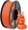 SUNLU PLA Filament 1.75mm, 3D Drucker Filament PLA 1.75mm +/- 0,02mm, Einfach zu Verwenden, Anfängerfreundlich, Passend Für Sie Meisten FDM 3D Drucker, 1KG Spule. (Sunny Orange)