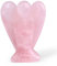 XIANNVXI Rosenquarz Engel Schutzengel Figur Heilung Kristall Edelsteine Poliert Steine Statue Reiki Angel Figur Schutzengel Geschenk