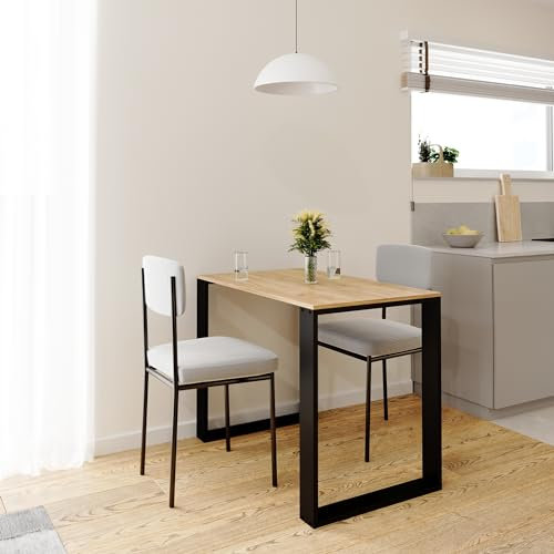 AKKE Esstisch Küchentisch Esszimmertisch Craft Golden 120x60cm