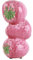 BEIJIALY Keramik-Erdbeervase, Erdbeer-Dekor, Dekorative Keramikvase für Blumen, Flippige Obstvase, Einzigartige Erdbeer-Blumenvase, Hohe Vase für Zuhause, Hochzeit, Tischdekoration(Rosa)