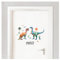 Little Deco Türaufkleber Dinosaurier personalisiert Wandtattoo mit Name Wandsticker für Kinderzimmer T-Rex Dino Wandaufkleber Babyzimmer Wanddeko DL5058-01