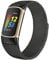 surundo Kompatibel mit Fitbit Charge 6/Fitbit Charge 5 Armband für Damen Herren, Magnetverschluss Maschen Schleife Verstellbares Metall Bänder für Fitbit Charge 6/Fitbit Charge 5