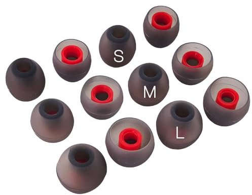 TENNMAK 12 x Ersatz-Ohrstöpsel für Bmani T16 / Bmanl / ZINGBIRD Z67 / Occiam T17, K23-2023 / Orancu A12 kabellose Ohrpolster