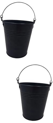 Parliky 2stücke BBQ Grease Bucket Für Außenbereich Praktischer Ölbehälter Für Grill Große Kapazität Tragbar Vielseitig Einsetzbar Küche Und Garten