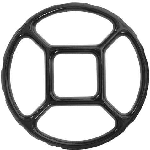 Garneck Rejilla para Quemadores De Gas Rejilla Esmaltada para Estufas Portátiles Aro Antideslizante para Wok