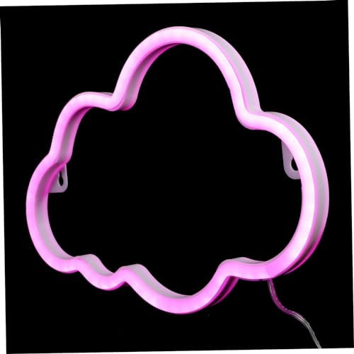Veemoon Led Wolken Neonlicht Wanddeko Batteriegetrieben Warmes Led Modelllicht Für Schlafzimmer Dekoration