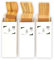 Disposable Bamboo Wooden Cutlery Set 75 Pieces for Parties, Events, Picnic, Camping -17 cm Long - Sturdy and Strong - 100% Bamboo - IUIND NATURALS