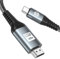 Cavo da USB C a HDMI 4K 1.5M,[Compatible Thunderbolt 3] Cavo USB tipo C a HDMI, nylon intrecciato compatibile con i Phone15 Pro Max, MacBook Pro/iPad Pro/Air, Apple TV, Samsung S24/S23/S21