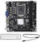 VBESTLIFE B75M-I ITX Mining Mainboard, DDR3 Computer Motherboard für CoreI7, I5, I3 LGA1155 CPU, SATA3.0, Serial ATA M.2