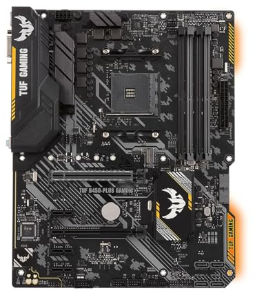 Scheda Madre Carte mère Fit for ASUS TUF B450-PLUS Gaming B450 Socket AM4 DDR4 128 Go Compatible Ryzen 5 5600 5500 Pro 1200 3600 1600 CPU M.2 ATX