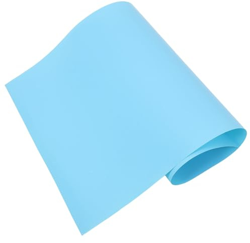 GALPADA DIY Soft PVC Water Texture Sheet for Miniature Lakes and Rivers Realistic Ripple Water Effect for Sand Table Handcraft Models and Dollhouses Blue Simulation Pattern