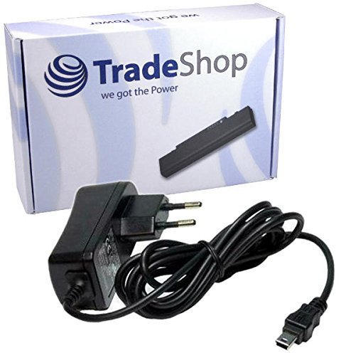 Trade-Shop Netzteil Ladegerät Ladekabel Adapter für Tomtom Tom Tom GO 1015 Europe 1015 World 520 630 720 730 750 920 930 950 Traffic
