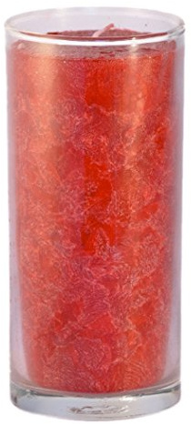 Palm Light 4041678006686 Unique, Höhe Circa 14 cm, Kerze, rot