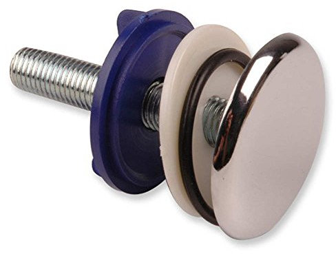 Chromed Brass Kitchen Sink Tap Hole Blanking Metal Plug 50mm Plate Stopper Cover