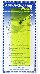 CM Designs Ruler 6 Add-A-Quarter Plus by CM Designs