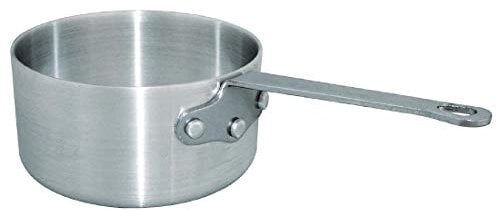 Vogue Aluminium Saucepan 1.7Ltr 81X160mm Cookware Casserole Cool Grip Handle