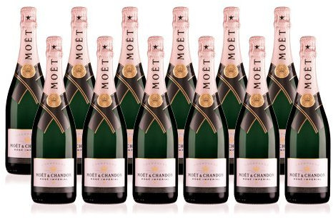 Moet and Chandon Rose Imperial Champagne NV (Case of 12)
