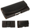 TECHGEAR [Capsule Holster Pouch] Horizontal PU Leather Pouch Case Cover with Belt Clip Loop to Fit Apple iPhone 13/13 Pro, iPhone 12/12 Pro, iPhone 11, XR 6.1, Sony Xperia Z5, Xperia Z3 and More