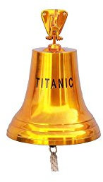 Massivem Messing Titanic Schiffsglocke 18