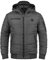 Blend BHBoris Herren Jacke Winterjacke Steppjacke gefüttert mit Kapuze Reißverschlusstaschen Rippbündchen Regular fit, Größe:XL, Farbe:Granite Teddy (75127)