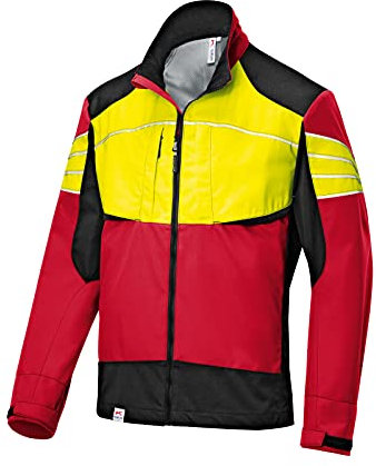 KÜBLER Workwear Forest Ultrashell Jacke | Forstjacke Herren mit CORDURA & Reflex-Elementen | Winddichte Schnittschutzjacke Herren | Atmungsaktive Forstjacke | Forstbekleidung | Forst Jacke
